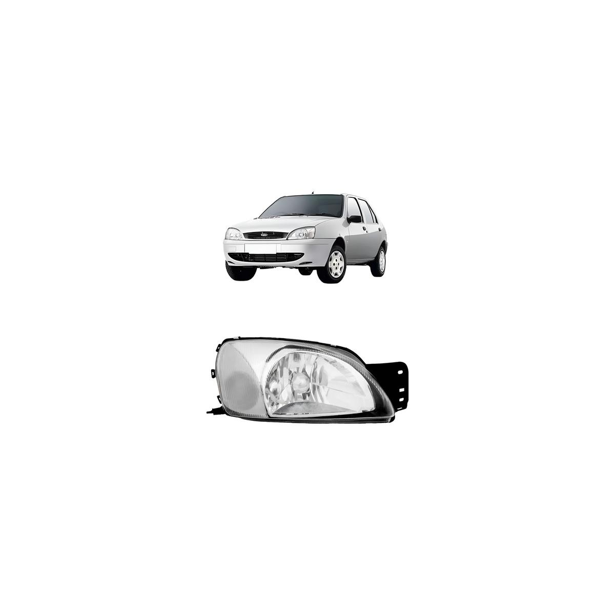 FAROL PRINCIPAL DIREITO FIESTA 2000 A 2002 (RF17592)