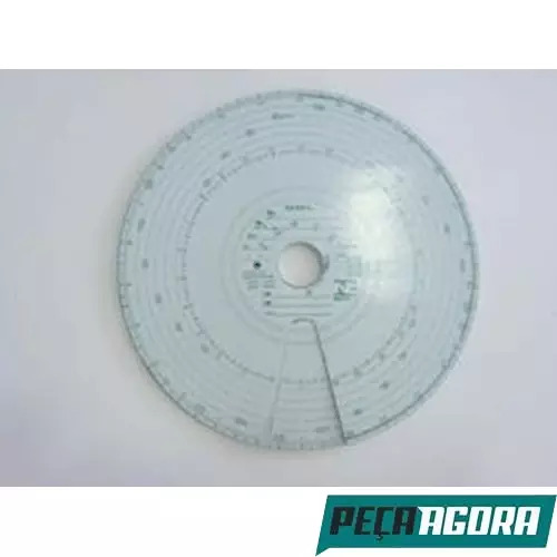 DISCO DE TACOGRAFO SEMANAL CAIXA COM 70 DISCOS VOLKSWAGEN (T00957040)