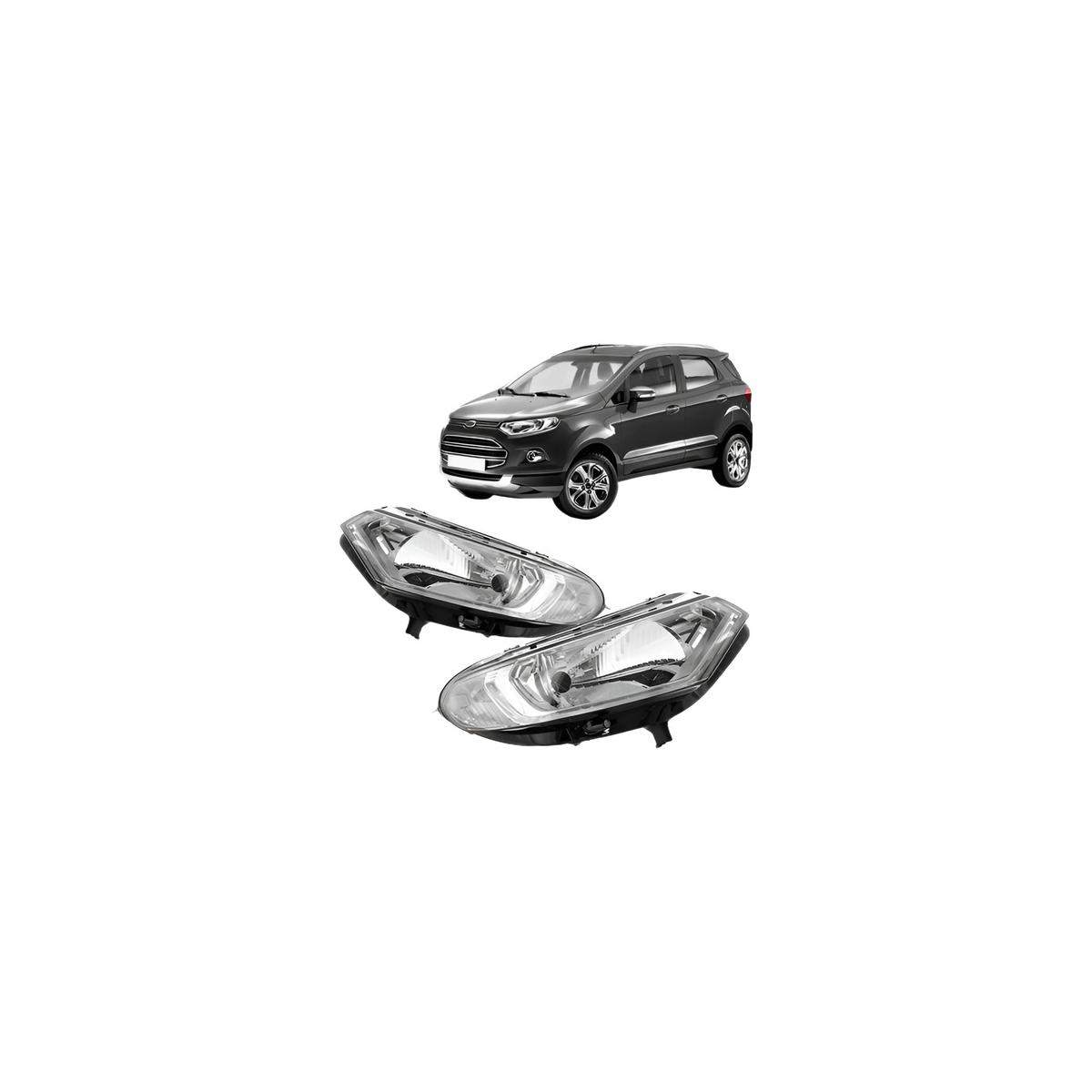 FAROL PRINCIPAL ESQUERDO ECOSPORT 2013 A 2017 (RF22609)