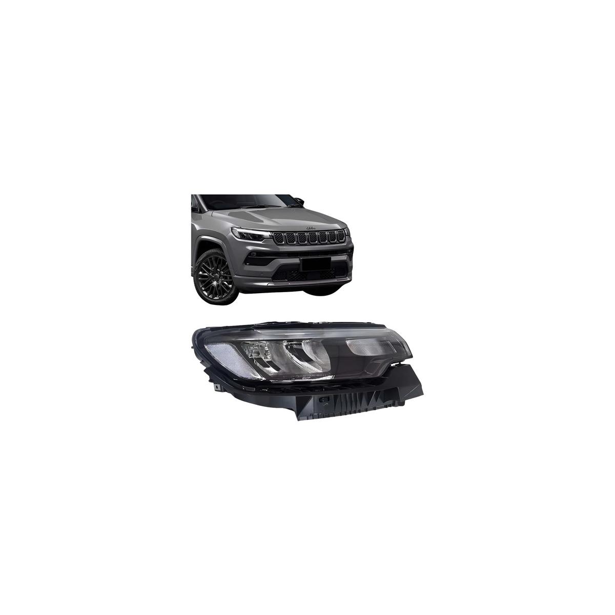 FAROL PRINCIPAL DIREITO COMPASS 2022 A 2024 (RF34072)