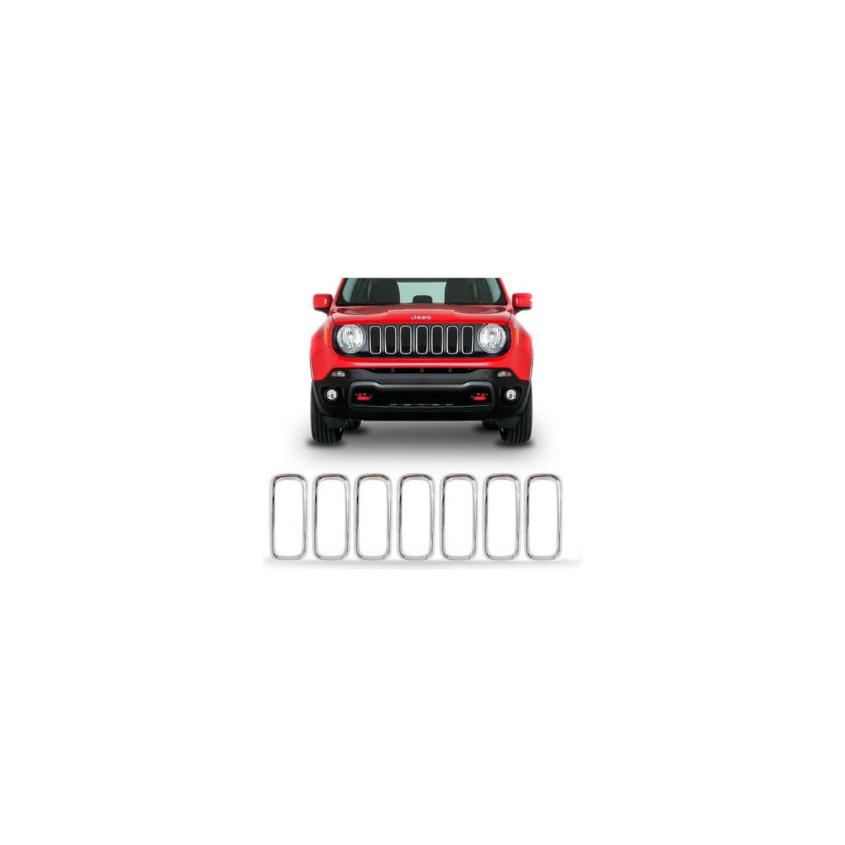 FRISO MOLDURA GRADE RENEGADE 2015 A 2018 (RF25289)