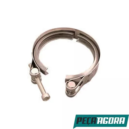 ABRACADEIRA 63X70MMM INOX PARA SCANIA SAIDA TURBINA 94 14 124 (1439822AA)