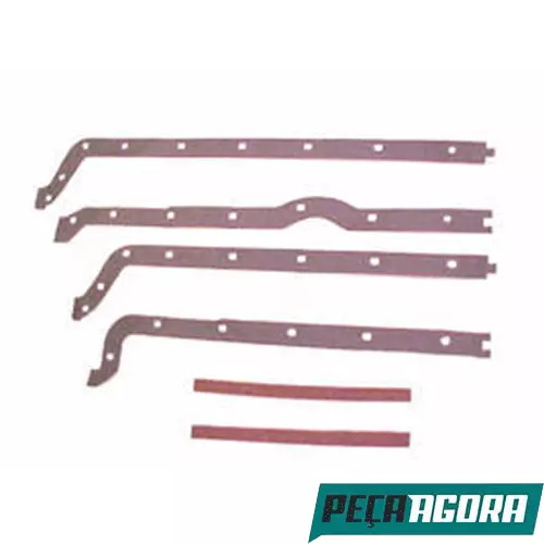 JOGO JUNTA CARTER EMBORRACHADO MB OM 355 6 CILINDROS MERCEDES BENZ  (3455867001)