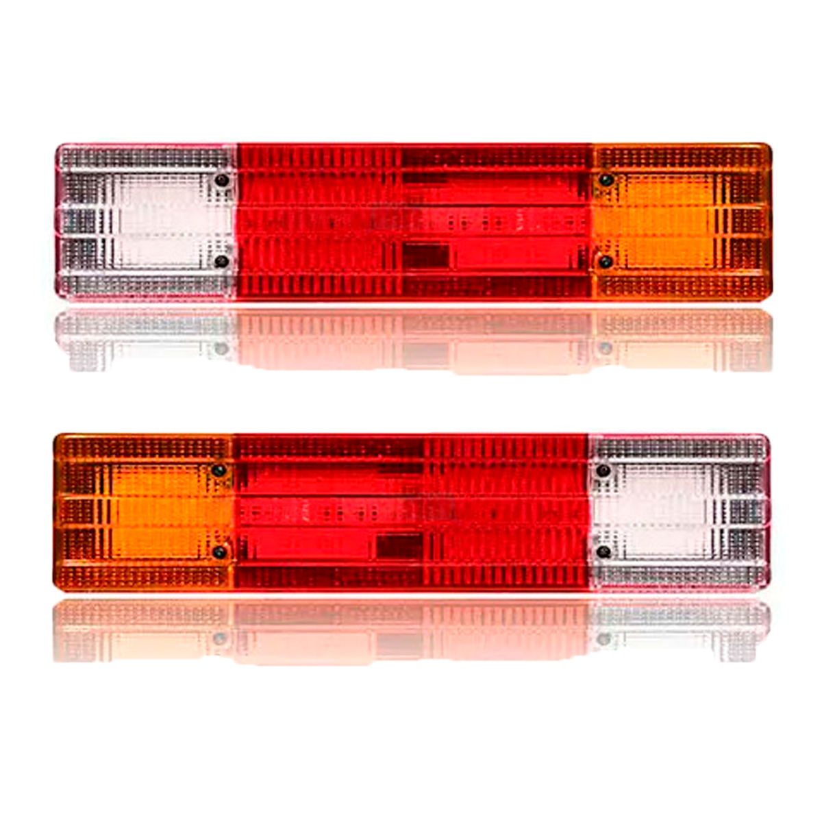 PAR LANTERNAS TRASEIRAS 24 LEDS CAMINHAO MB 710 912 ACCELO ATRON ATEGO 1113 16 (