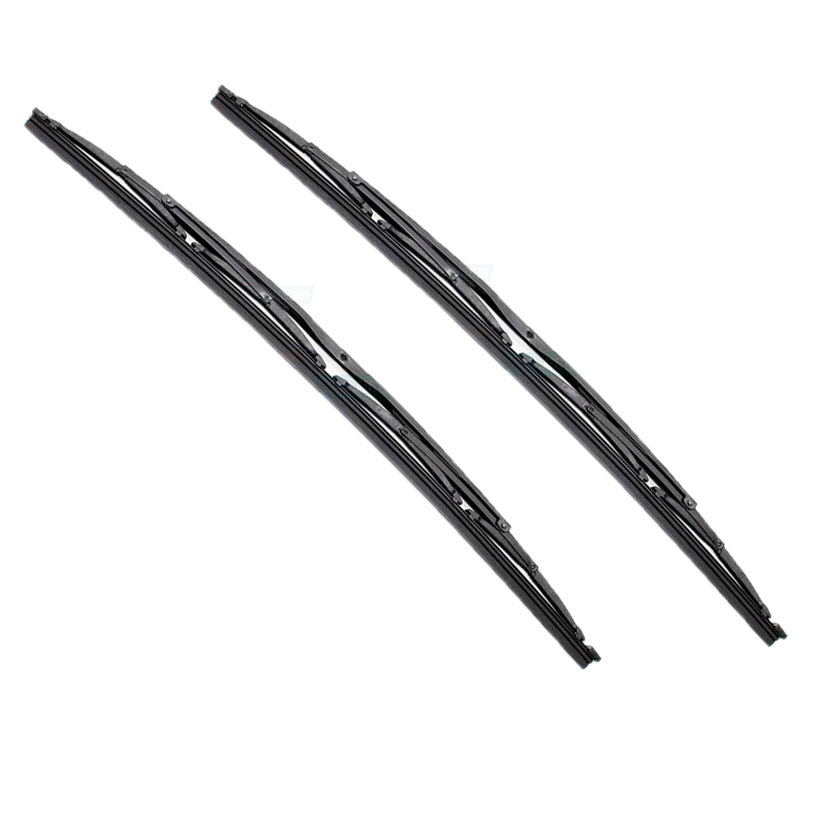 PAR PALHETAS LIMPADORAS 22 POLEGADAS 58CM ONIBUS MB O371 O400 BUSSCAR NEOBUS CIF