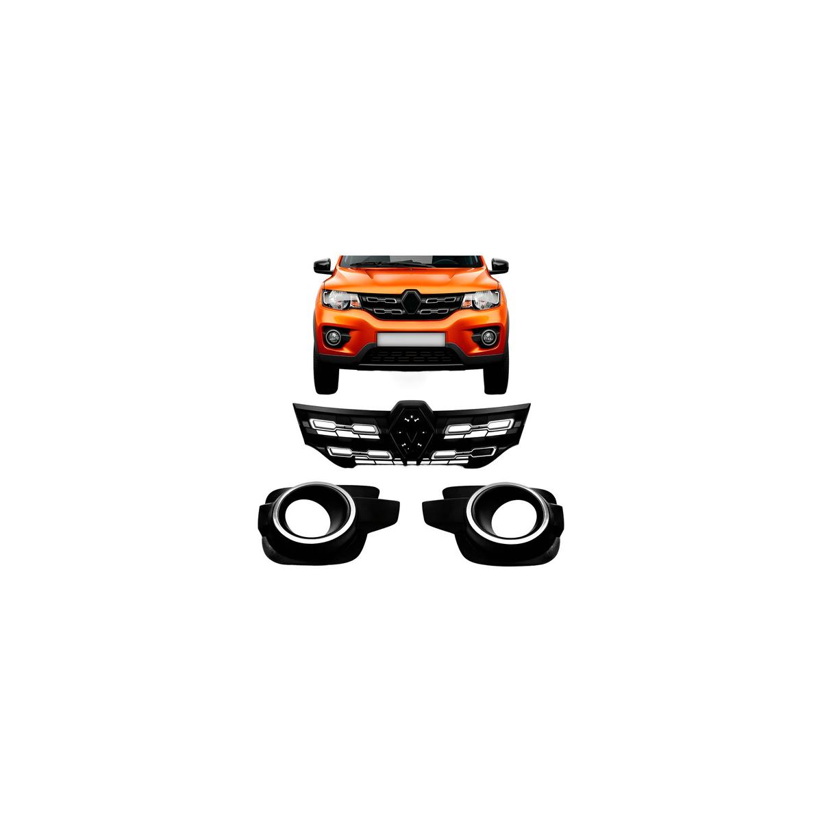 GRADE DIANTEIRA ESQUERDO KWID 2017 A 2022 (RF28055)