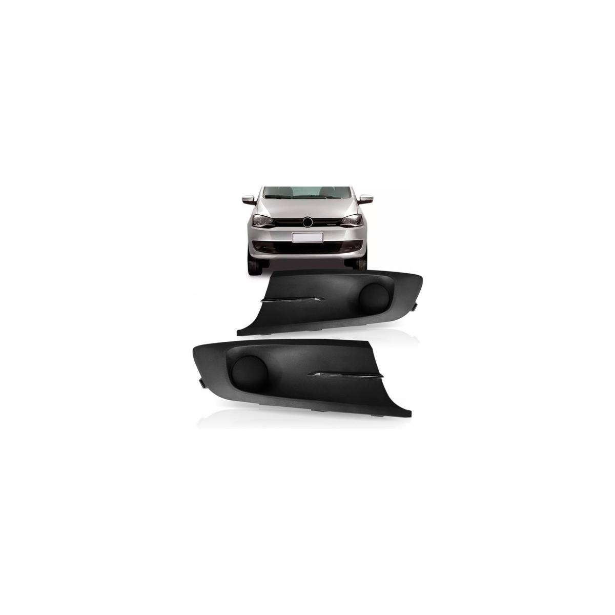 GRADE DO FAROL DE MILHA AUXILIAR ESQUERDO SPACEFOX 2011 A 2014 (RF21117)