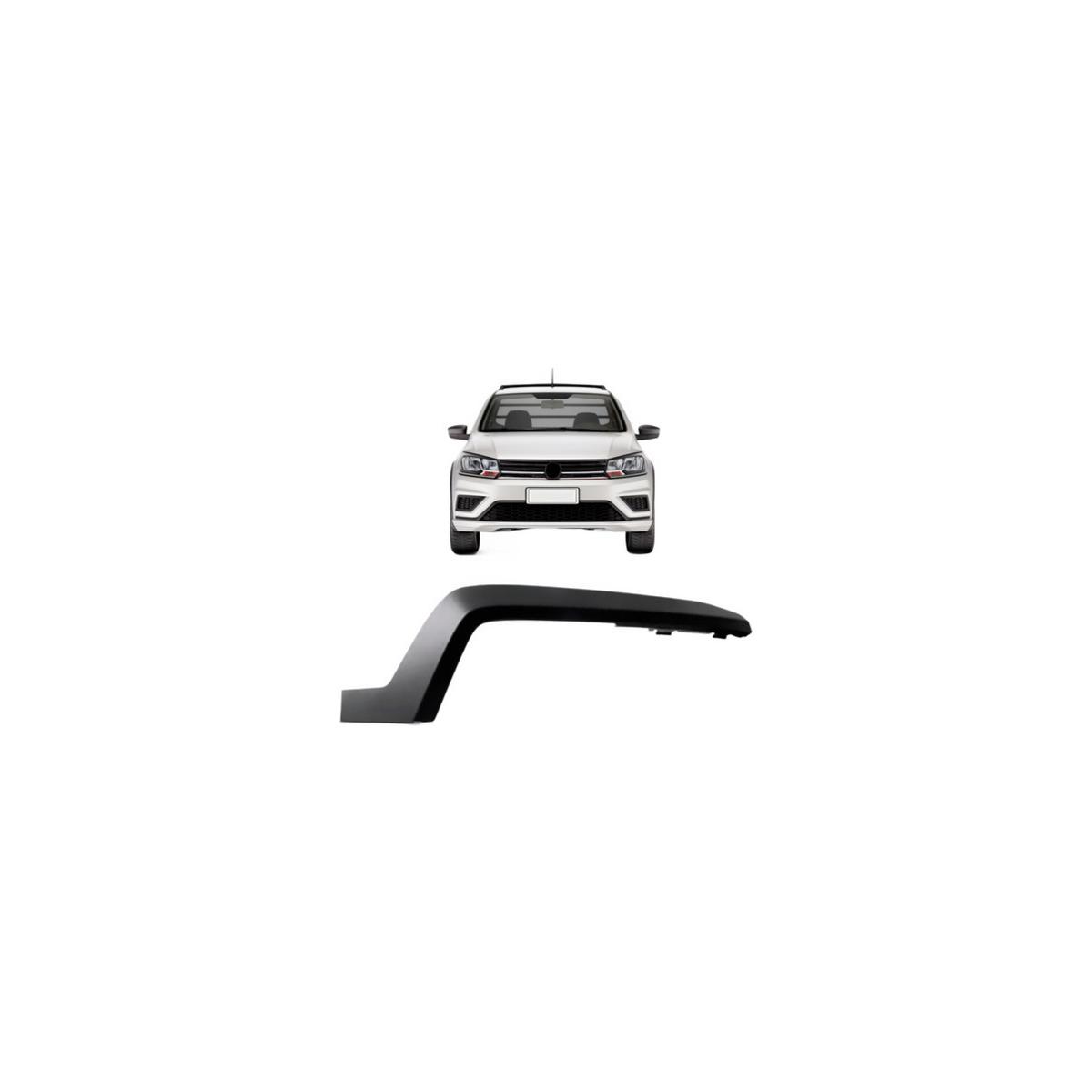 GRADE LATERAL DO PARACHOQUE DIANTEIRO DIREITO SAVEIRO CROSS 2017 A 2022 (RF31472