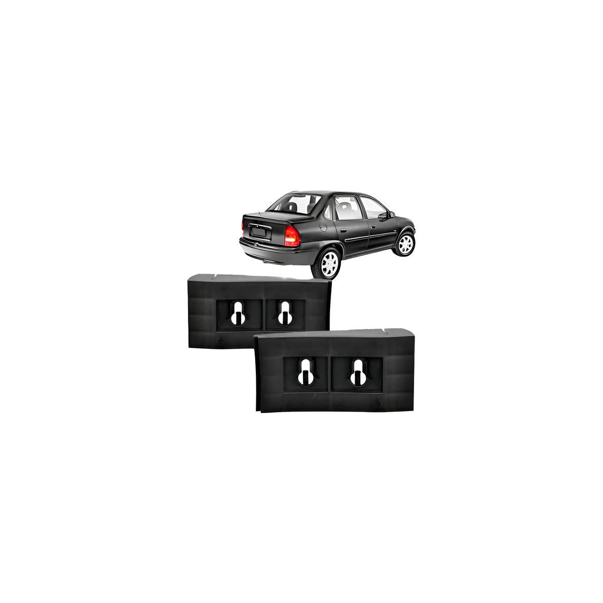 GUIA PARACHOQUE TRASEIRO DIREITO CORSA 1994 A 2000 (RF32396)