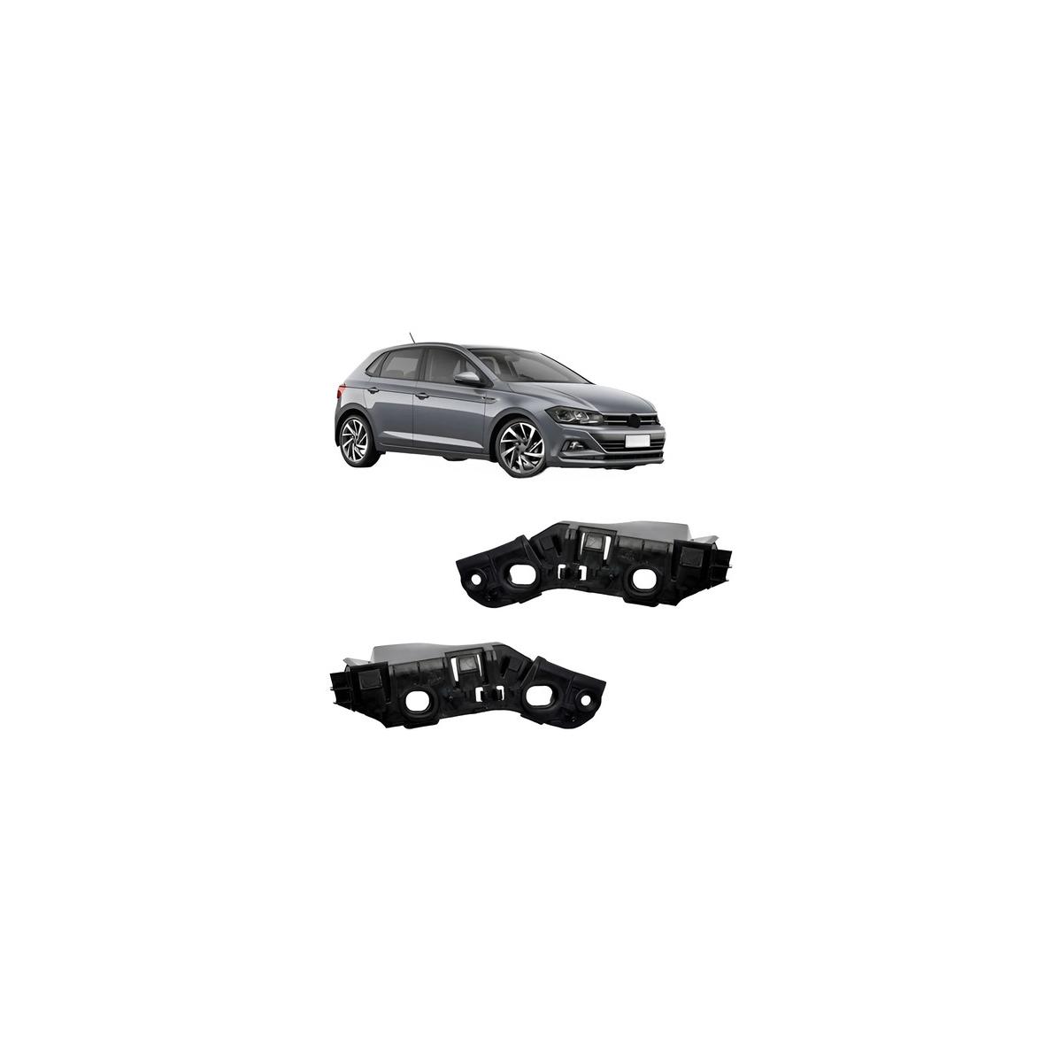 GUIA SUPORTE PARACHOQUE DIANTEIRO DIREITO POLO 2018 A 2022 (RF30424)