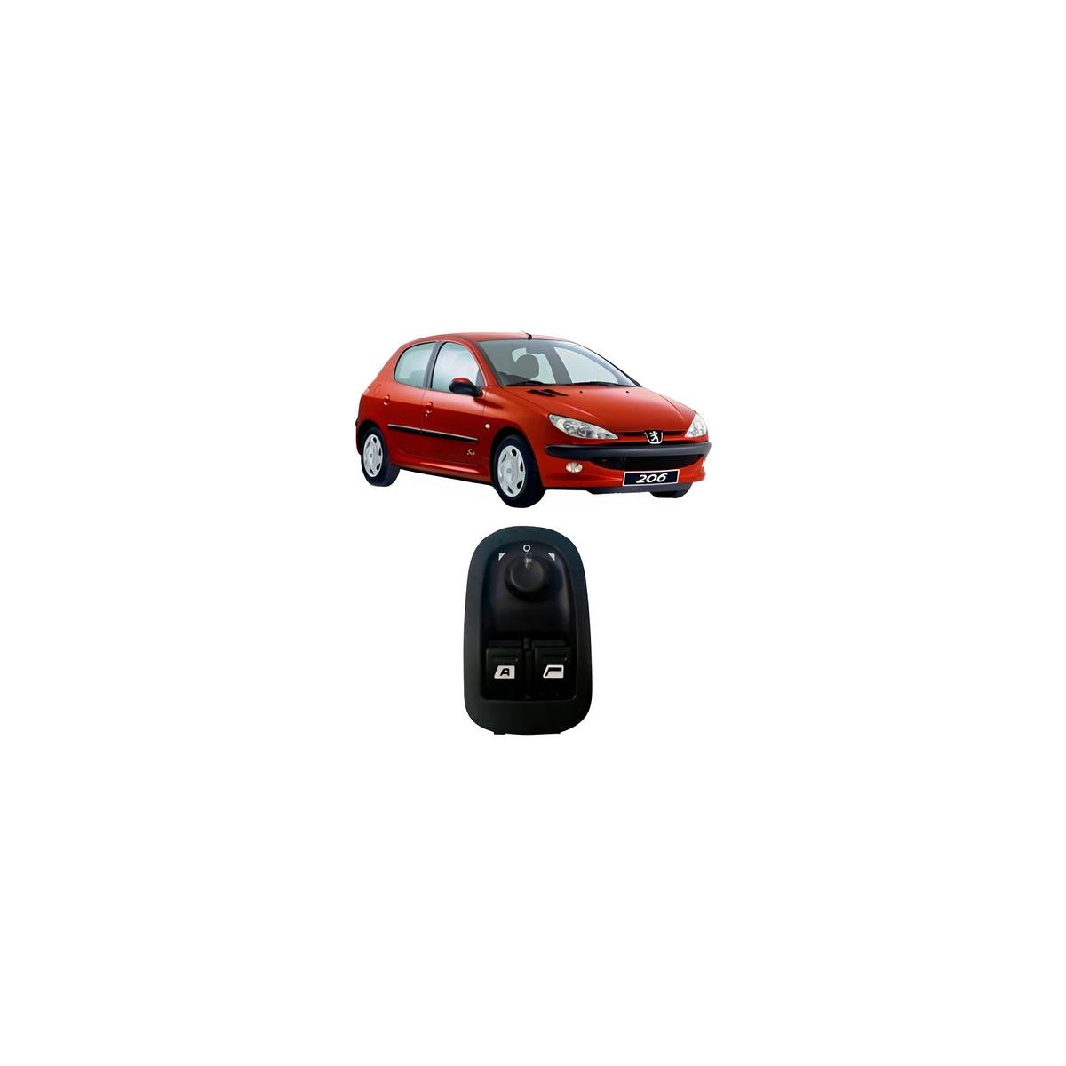 INTERRUPTOR VIDRO DIANTEIRO ESQUERDO 206 2000 A 2009 (RF1C11)