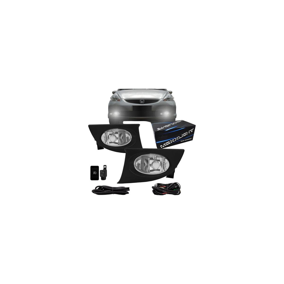 KIT FAROL MILHA AUXILIAR FIT 2007.2008 (RF12840)