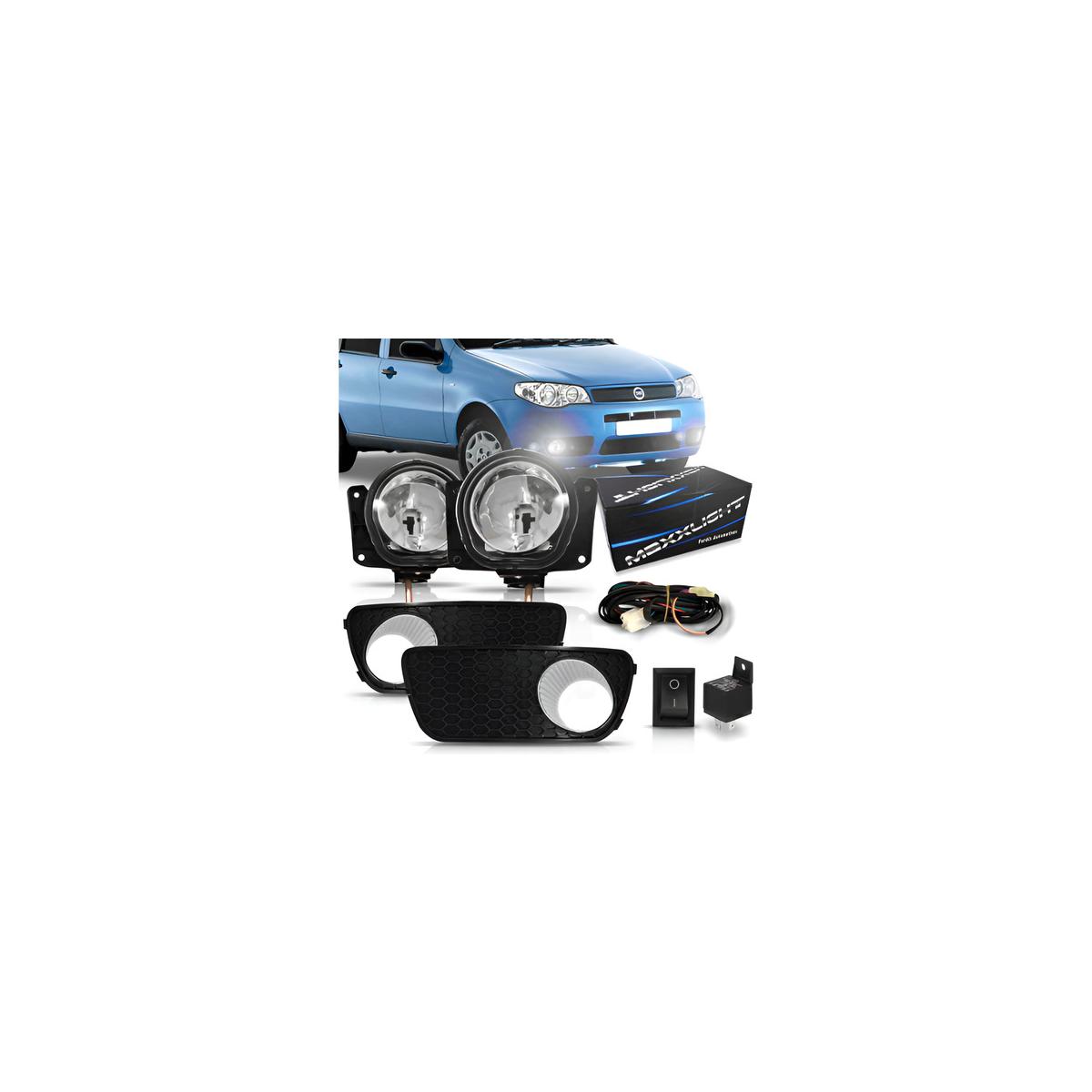 KIT FAROL MILHA AUXILIAR PALIO 2005 A 2011 (RF20580)