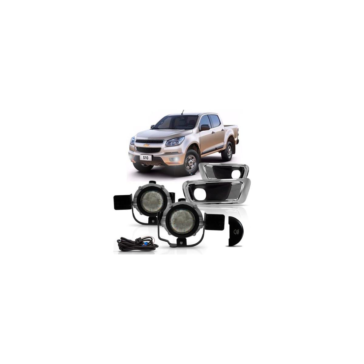 KIT FAROL MILHA AUXILIAR S10 2012 A 2016 (RF20600)