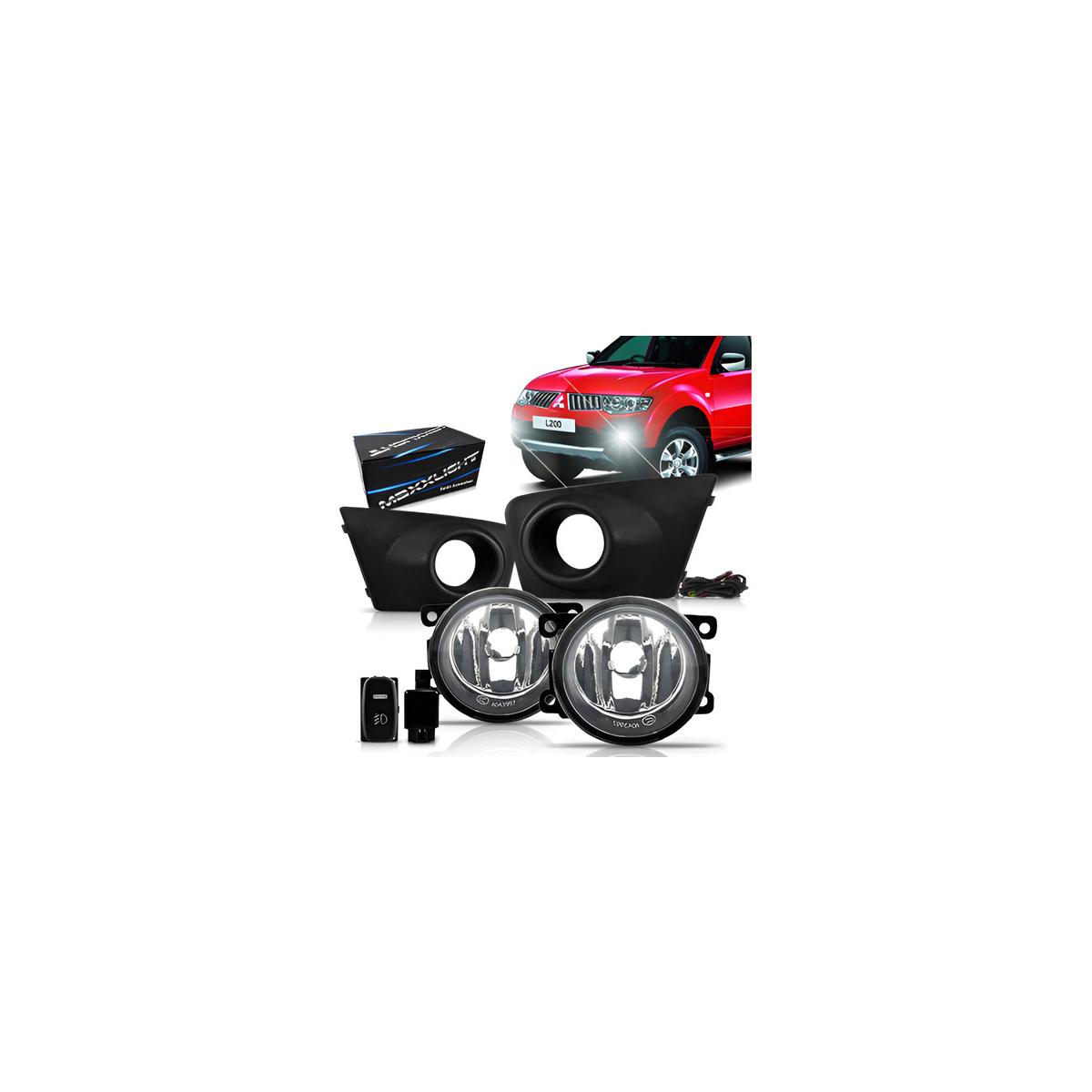 KIT FAROL MILHA AUXILIAR L200 TRITON 2011.2012 (RF20610)