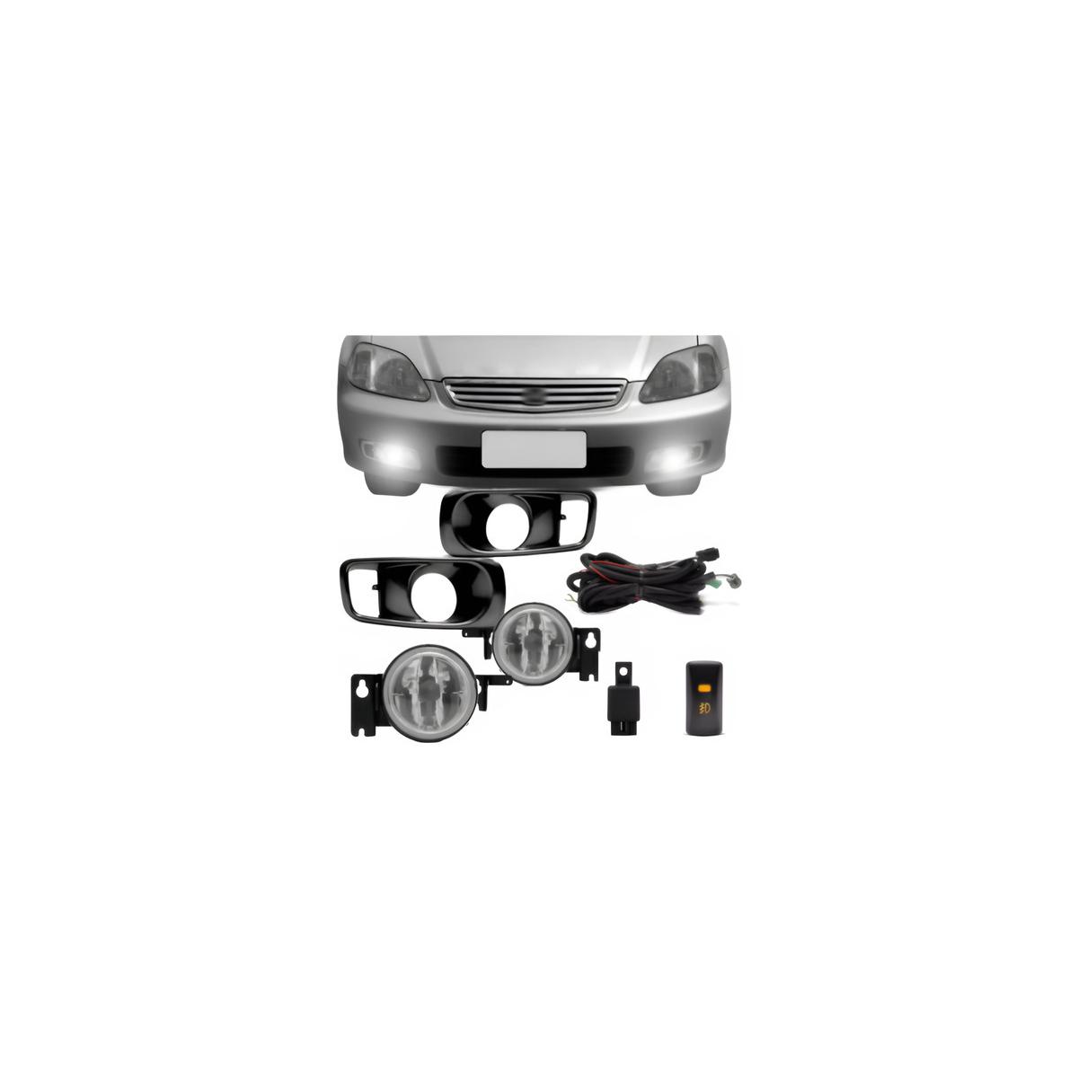 KIT FAROL MILHA AUXILIAR CIVIC 1999 A 2000 (RF20628)