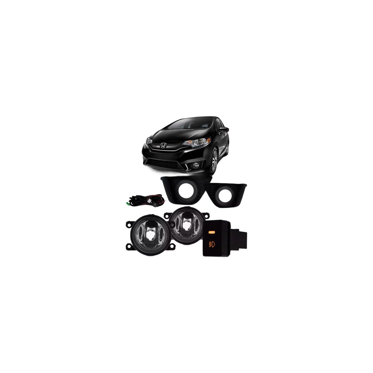 KIT FAROL MILHA AUXILIAR FIT 2014 A 2017 (RF23040)