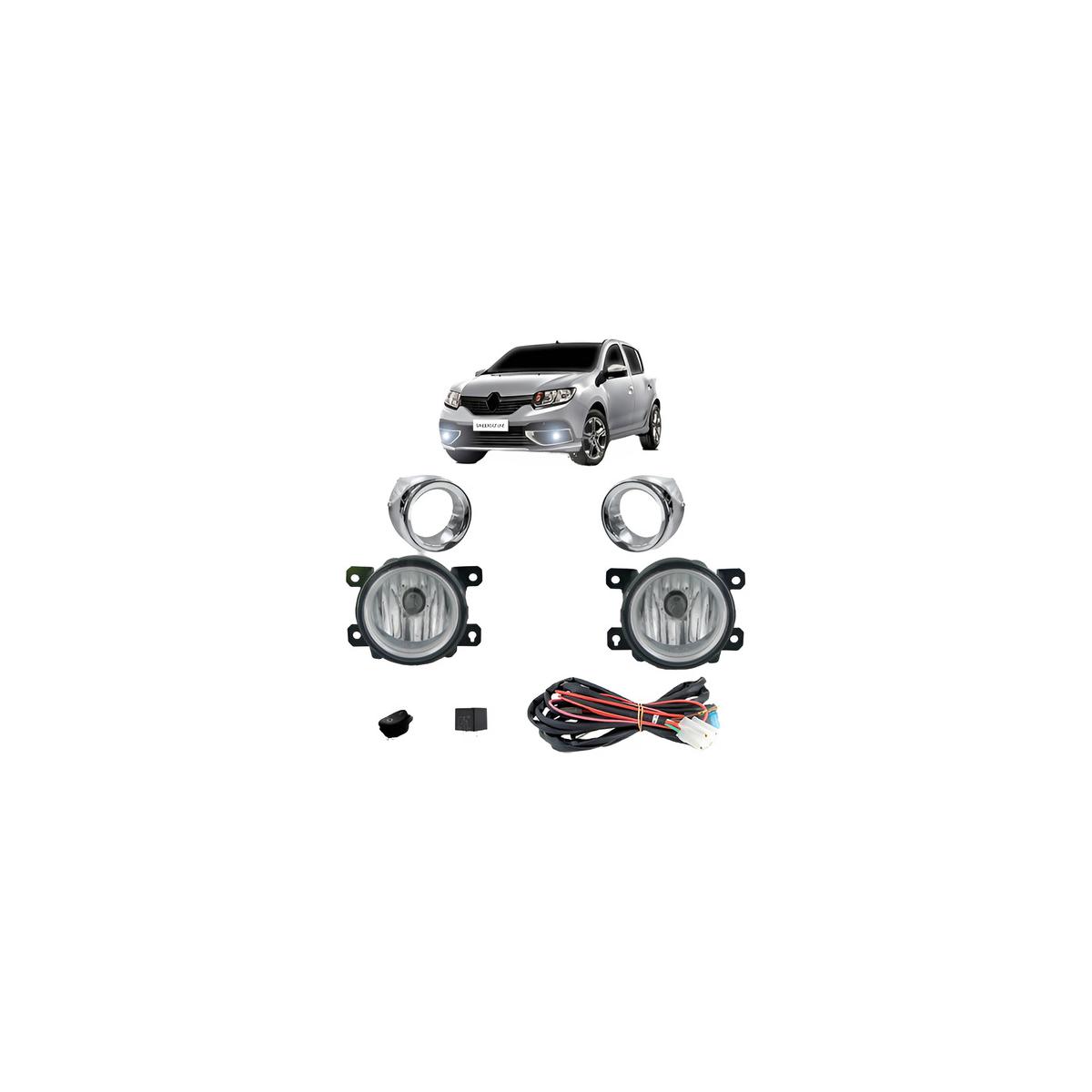 KIT FAROL MILHA AUXILIAR SANDERO 2015 A 2019 (RF23042)