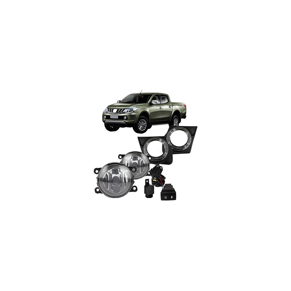 KIT FAROL MILHA AUXILIAR L200 TRITON SPORT 2017 A 2023 (RF23508)
