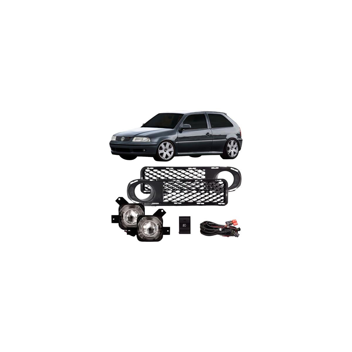 KIT FAROL MILHA AUXILIAR GOL G3 FASE 1 1999 A 2003 (RF25880)