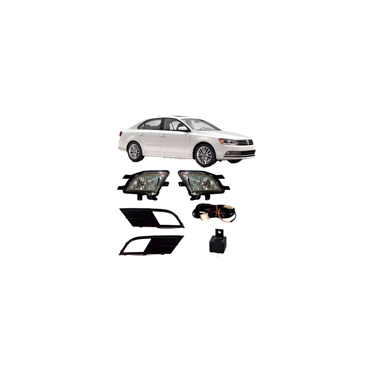KIT FAROL MILHA AUXILIAR JETTA SEDAN 2016 A 2018 (RF25888)