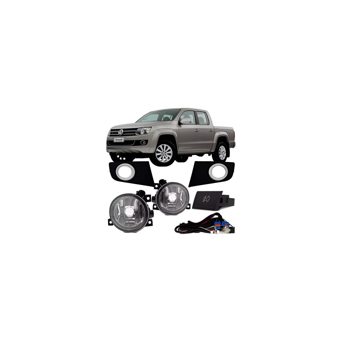 KIT FAROL MILHA AUXILIAR AMAROK 2010 A 2012 (RF25895)