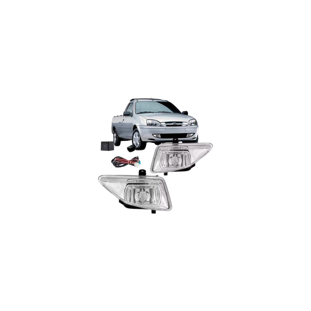 KIT FAROL MILHA AUXILIAR FIESTA 2000 A 2002 (RF25909)