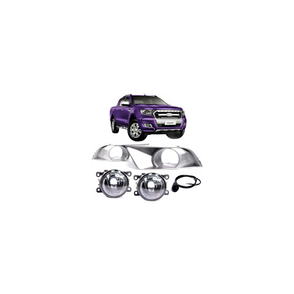 KIT FAROL MILHA AUXILIAR RANGER 2016 A 2019 (RF25917)