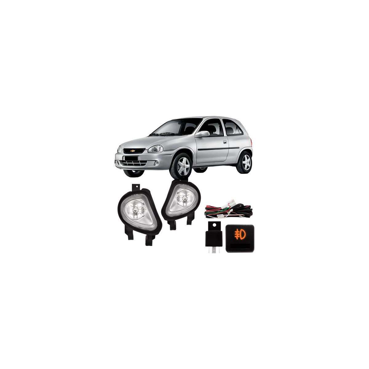 KIT FAROL MILHA AUXILIAR CORSA 2000 A 2009 (RF25921)