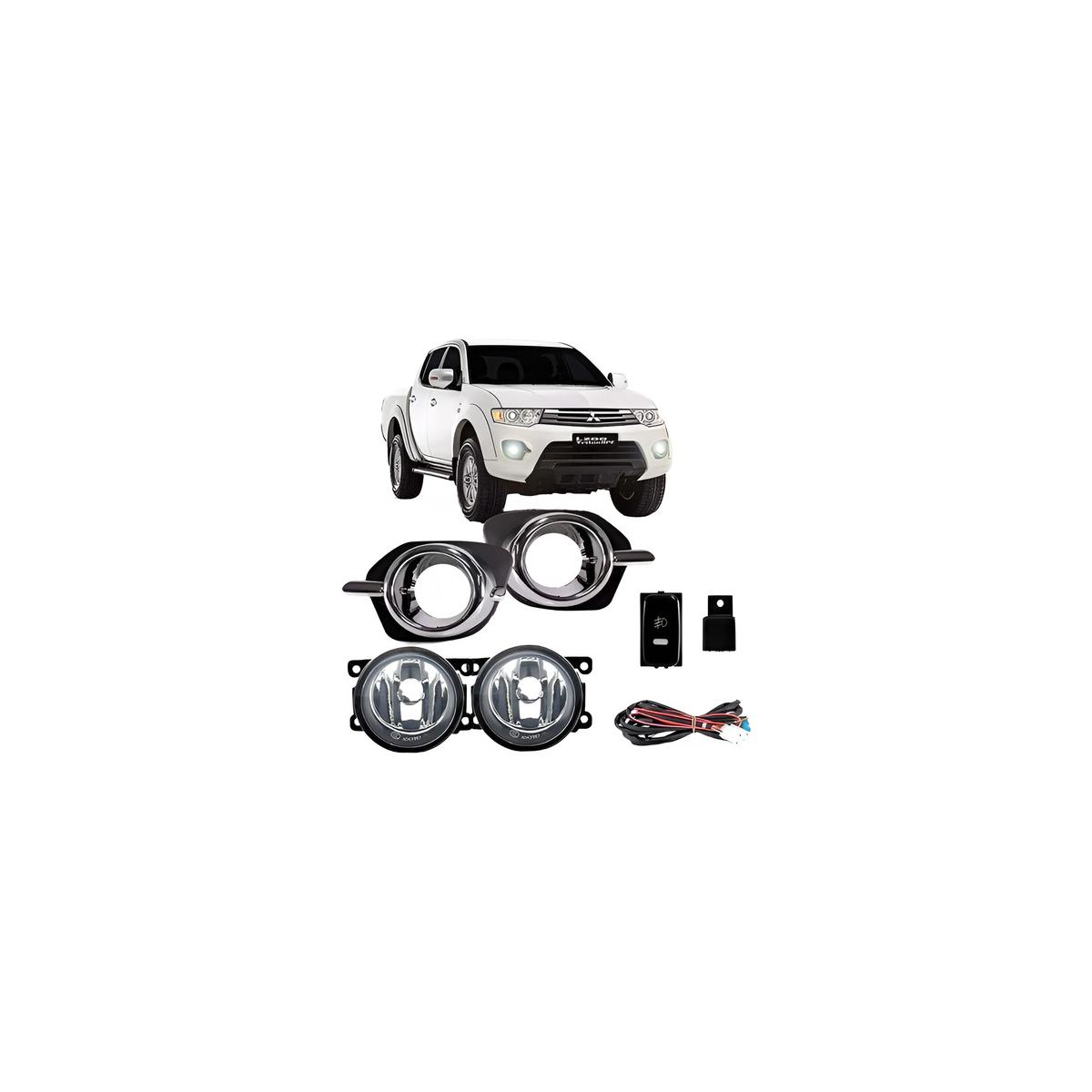 KIT FAROL MILHA AUXILIAR L200 TRITON 2007 A 2016 (RF25955)