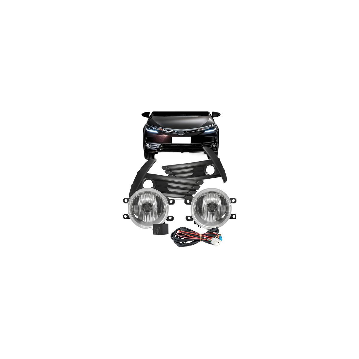 KIT FAROL MILHA AUXILIAR COROLLA 2018.2019 (RF25957)