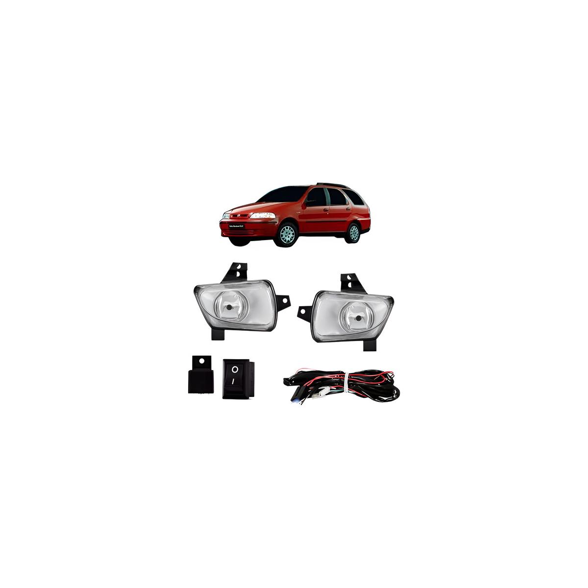 KIT FAROL MILHA AUXILIAR PALIO 1997 A 2000 (RF26048)