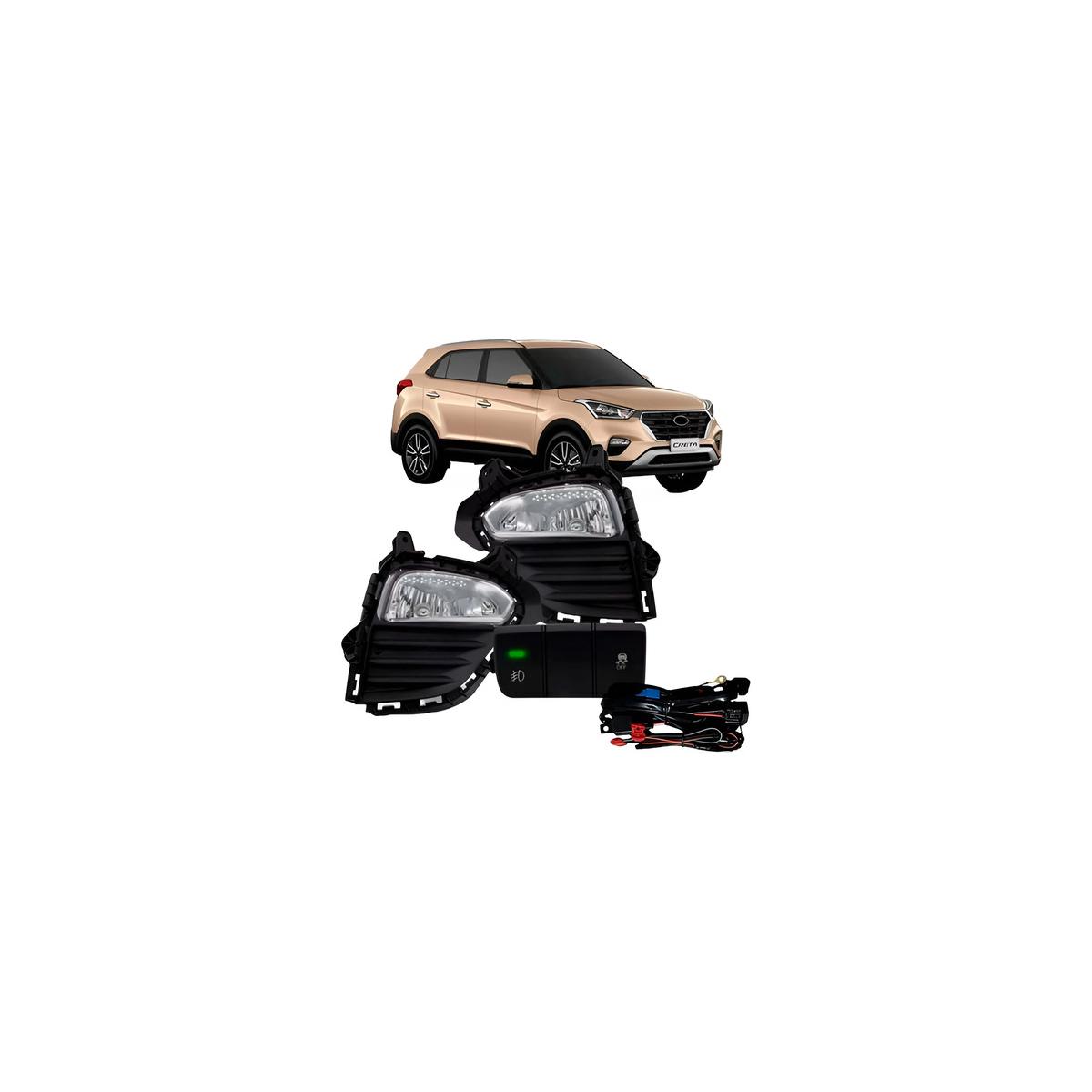 KIT FAROL MILHA AUXILIAR CRETA 2017 A 2019 (RF27655)