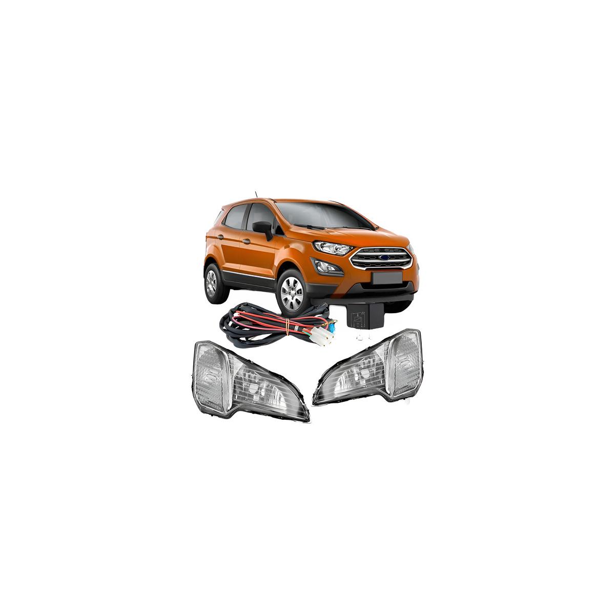 KIT FAROL MILHA AUXILIAR ECOSPORT 2018 A 2021 (RF27656)