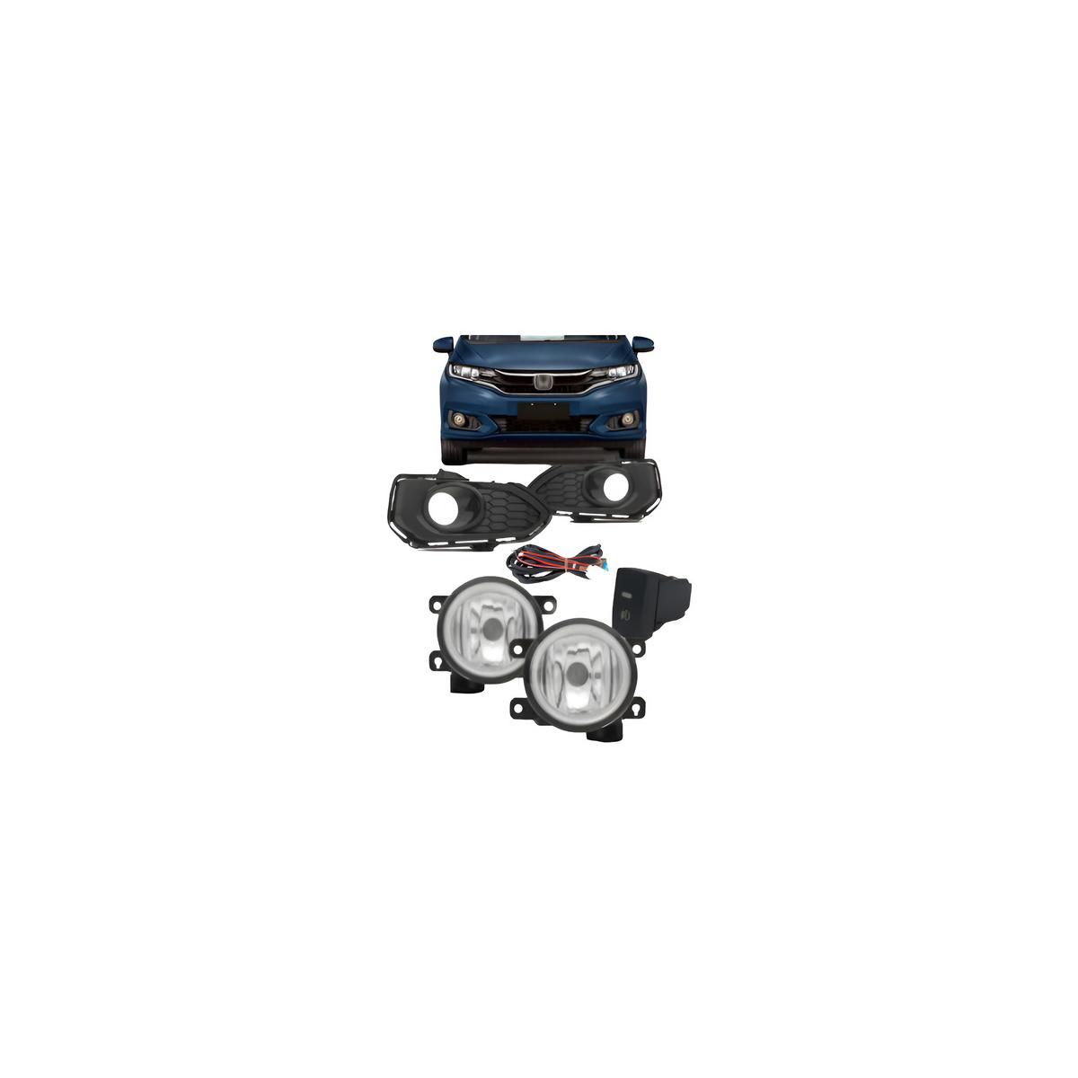 KIT FAROL MILHA AUXILIAR FIT 2018 A 2021 (RF27659)
