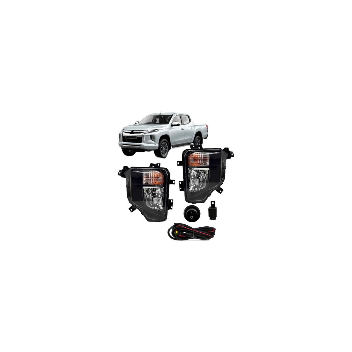 KIT FAROL MILHA AUXILIAR L200 TRITON 2022 A 2024 (RF30131)