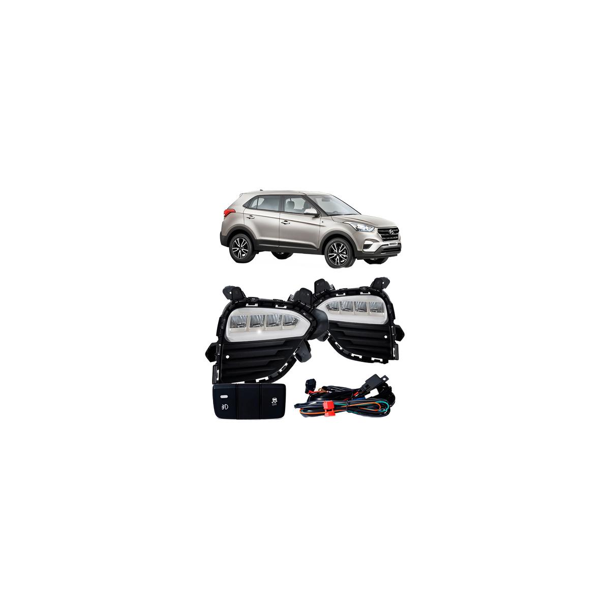 KIT FAROL MILHA AUXILIAR CRETA 2017 A 2019 (RF30927)