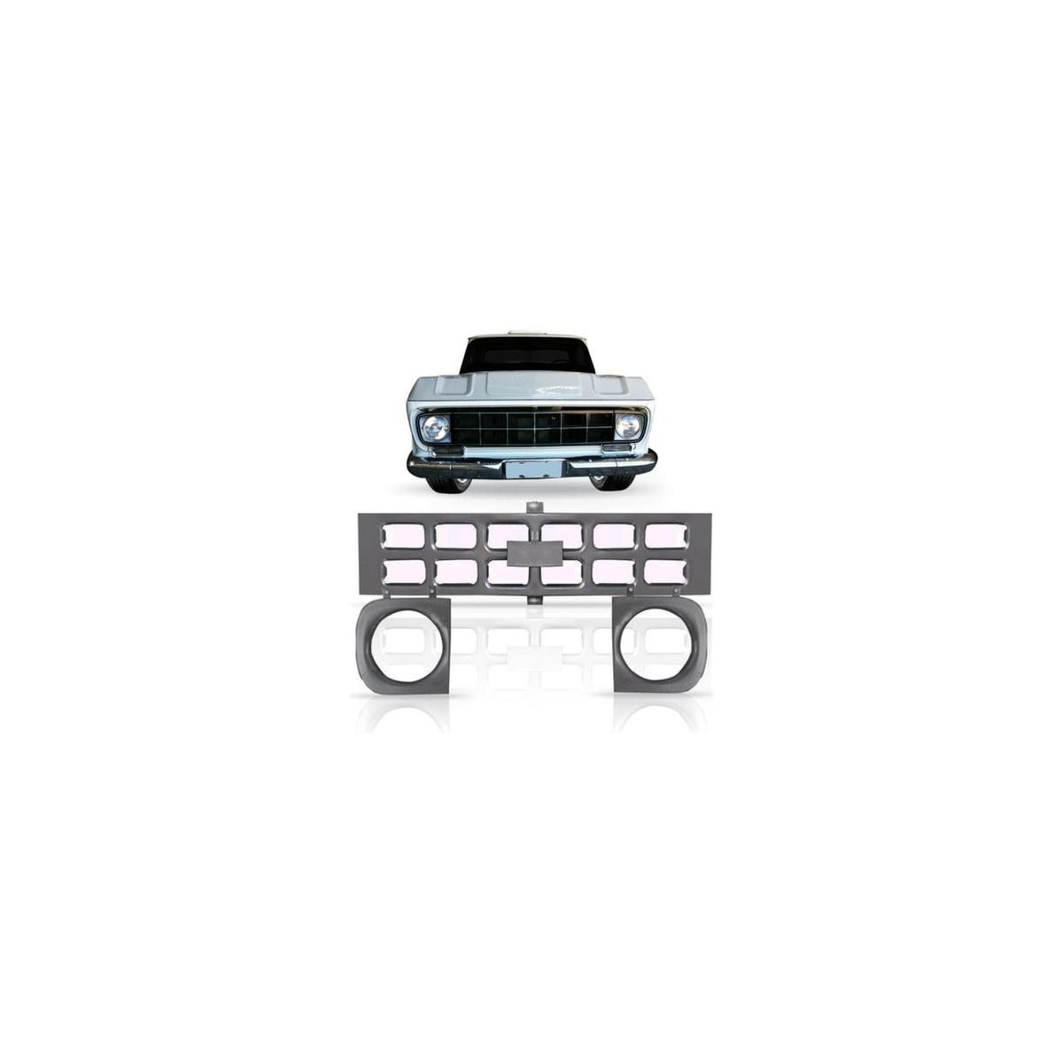 KIT GRADE RADIADOR COM AROS D10 1974 A 1984 (RFMB06)