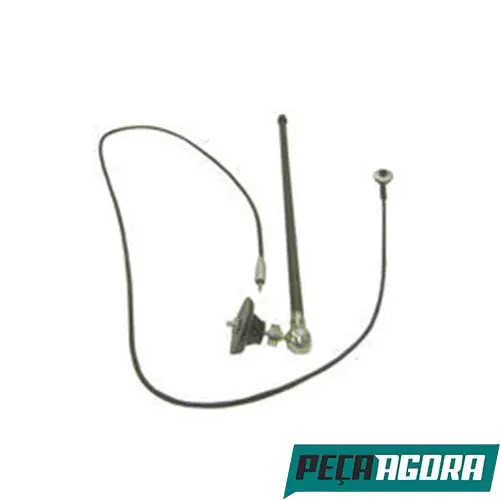 ANTENA FLEXIVEL TETO BICUDOS CARGO VW (6968207475)