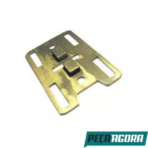 PLACA BLOQUEIO TAMPA CAMBIO RATOEIRA MERCEDES 912 914 1218 (3452600046)