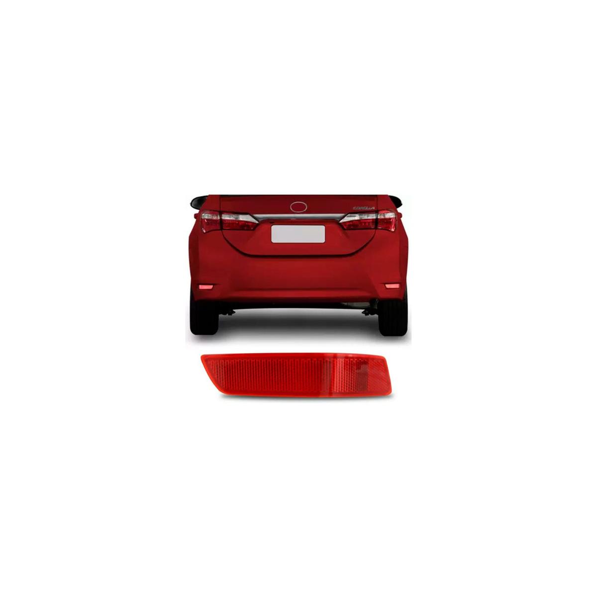 LANTERNA REFLETOR PARACHOQUE TRASEIRO ESQUERDO COROLLA 2014 A 2019 (RF25847)