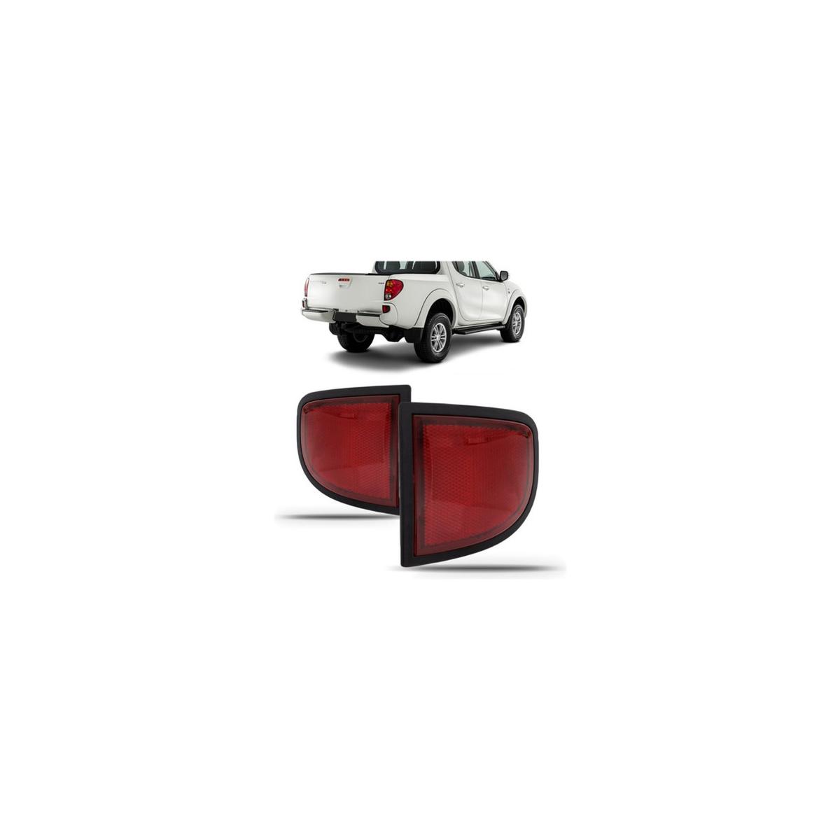 LANTERNA REFLETOR TRASEIRO ESQUERDO L200 TRITON 2007 A 2016 (RF19737)