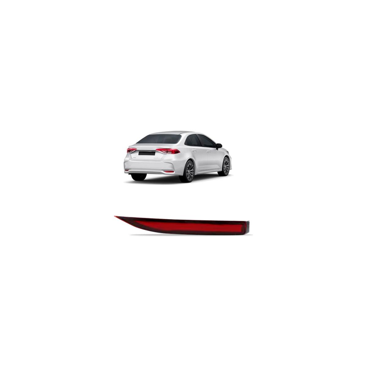 LANTERNA REFLETOR TRASEIRO DIREITO COROLLA 2020 A 2024 (RF29788)