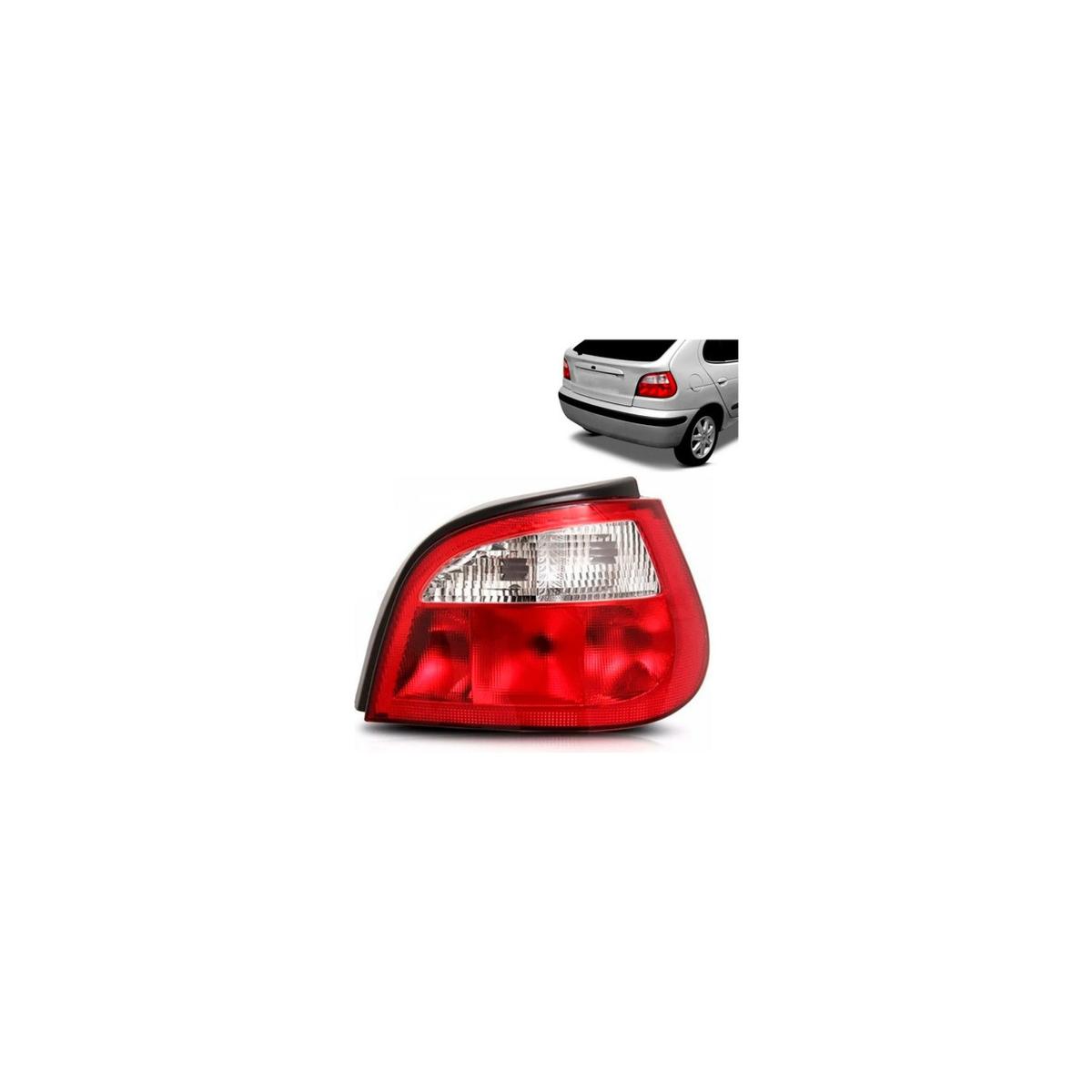 LANTERNA TRASEIRA ESQUERDO MEGANE 2000 A 2004 (RF12731)