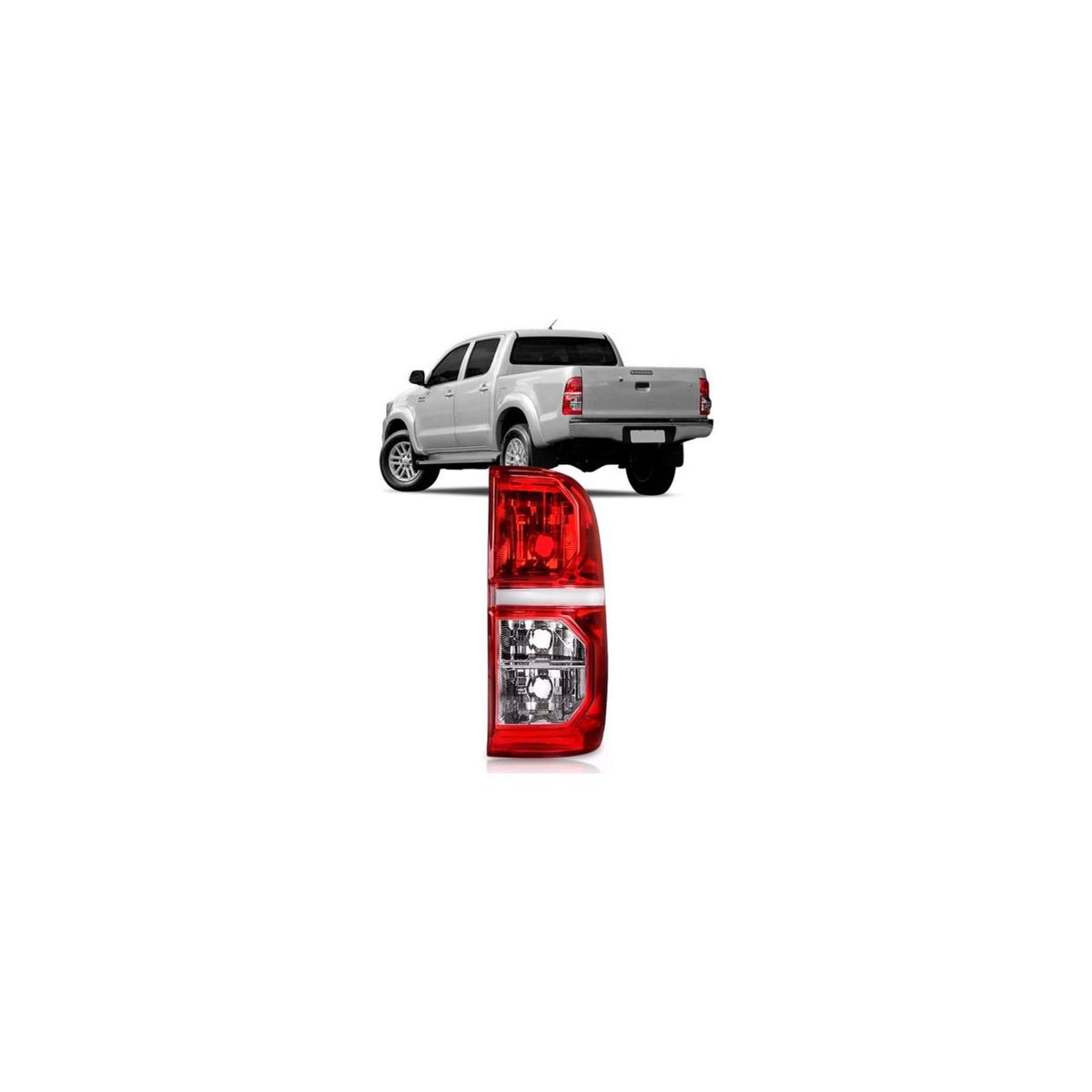 LANTERNA TRASEIRA ESQUERDO HILUX 2012 A 2015 (RF18635)