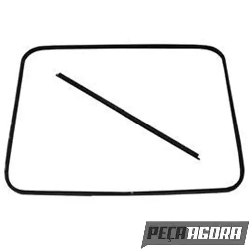 QUADRO VIDRO PORTA LADO MB 608 - LD E LE - MERCEDES BENZ  (3086707431)