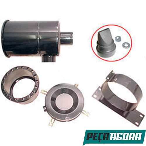 FILTRO PURIFICADOR AR COMPLETO SEM ELEMENTO MB OM352 1313 1513 2013 1519 1113 MO