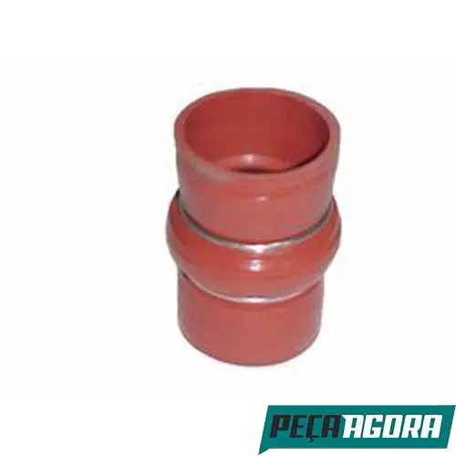 MANGUEIRA INTERCOOLER VERMELHA 2 ANEIS FORD CARGO (2C456C640AA)