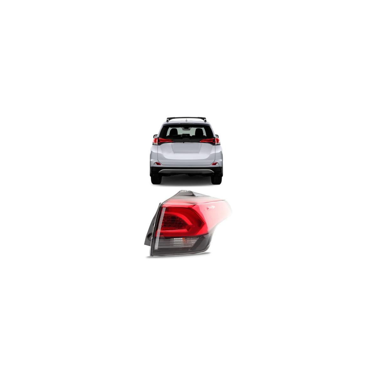 LANTERNA TRASEIRA ESQUERDO RAV4 2016 A 2018 (RF28935)