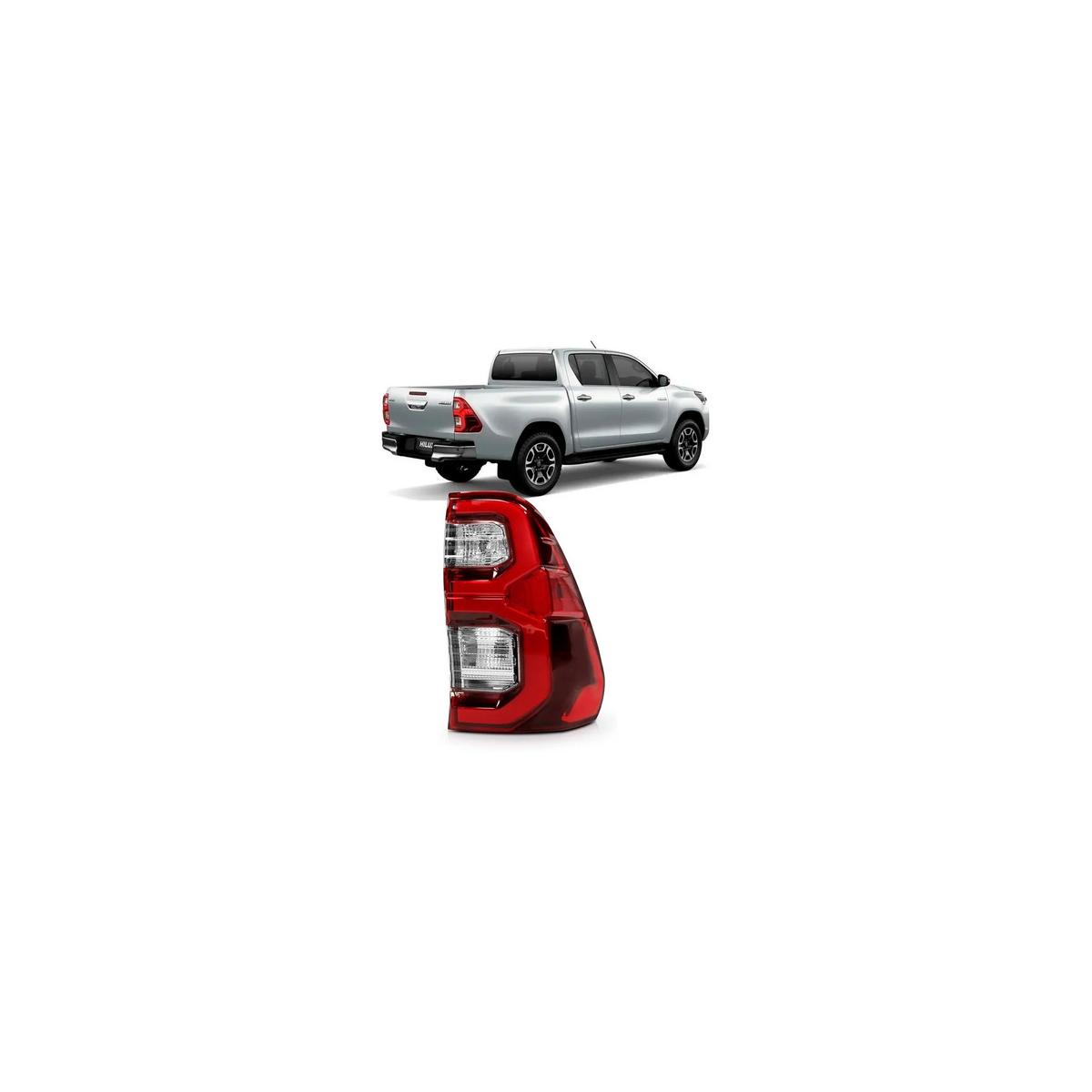 LANTERNA TRASEIRA ESQUERDO HILUX 2021 A 2024 (RF31165)
